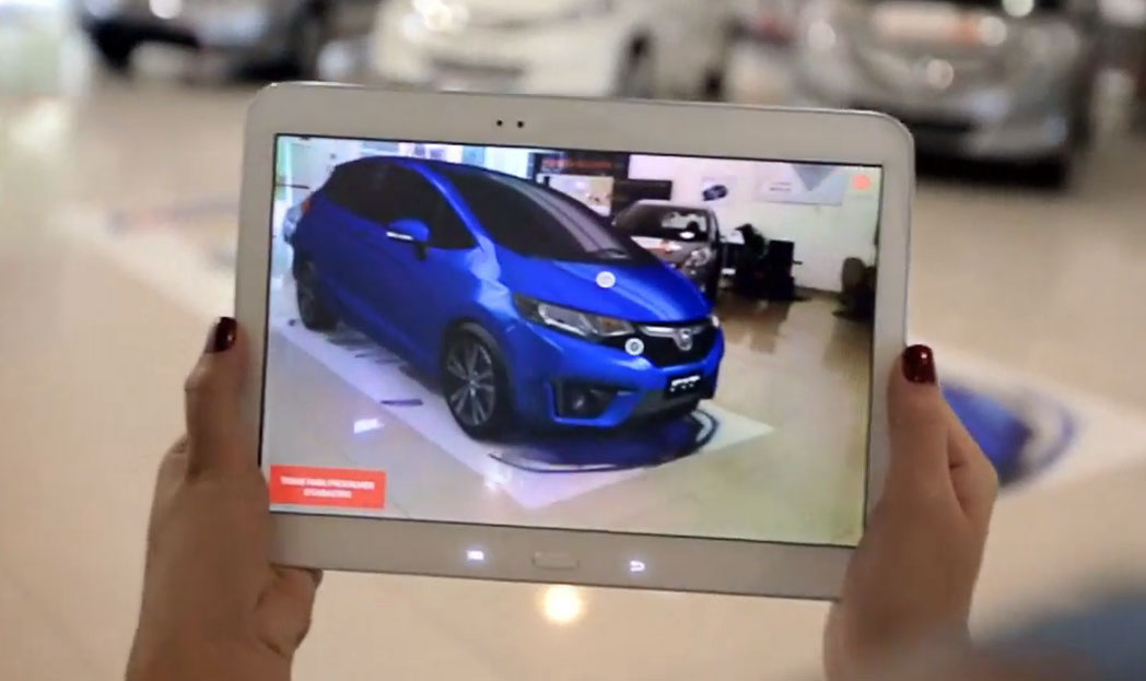 O carro invisível da Honda