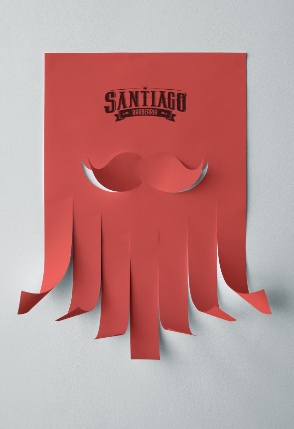 Cartazes bem barbeados e criativos para uma Barbearia