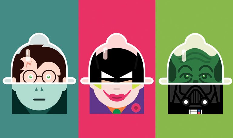 Heróis e Vilões Incentivam a Camisinha